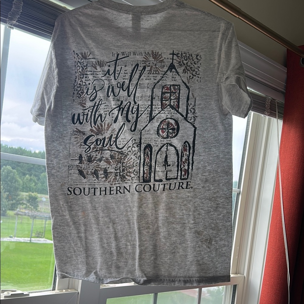 Simply Southern Gray Graphic Tee